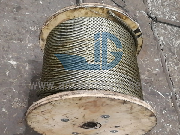 6X24W+7FC स्टील वायर दोरी