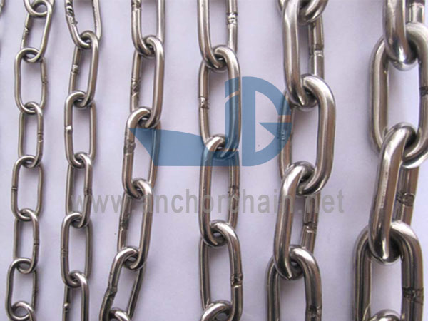 अमेरिकन स्टँडर्ड स्टेनलेस स्टील चेन