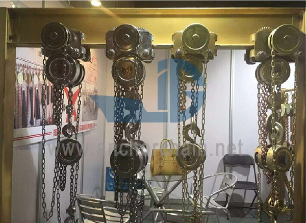 एकत्रित प्रकार स्फोट- प्रूफ चेन होइस्ट
