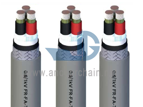 FA TPYCY शिपबोर्ड पॉवर आणि लाइटिंग केबल 0.61KV