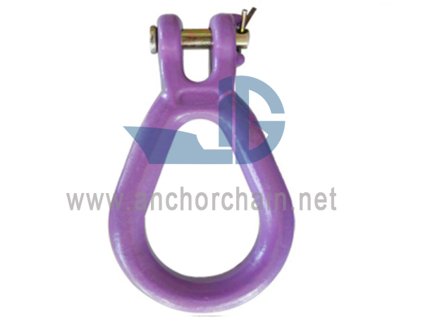 G80 Clevis PEAR आकार लिंक