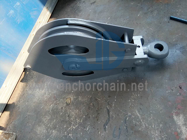 JIS F 3429 जहाजे रोलर बेअरिंगसह कार्गो लिफ्टिंग स्टील ब्लॉक्स