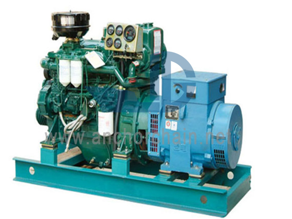 मरीन 30KW Yuchai डिझेल जनरेटर सेट