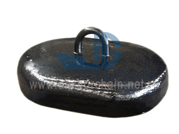 ओव्हल मूरिंग सिंकर