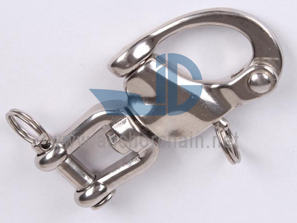 स्नॅप शॅकल बनावट स्विव्हल जबडा, SS304 किंवा SS316