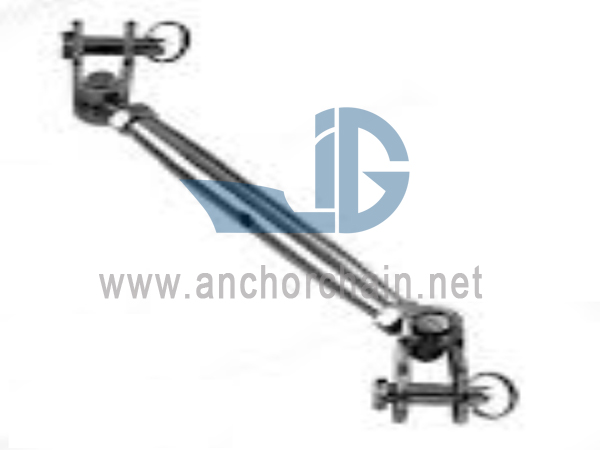 नट (स्विव्हल टॉगल जबडा), SS304 किंवा SS316 सह टर्नबकल पाईप